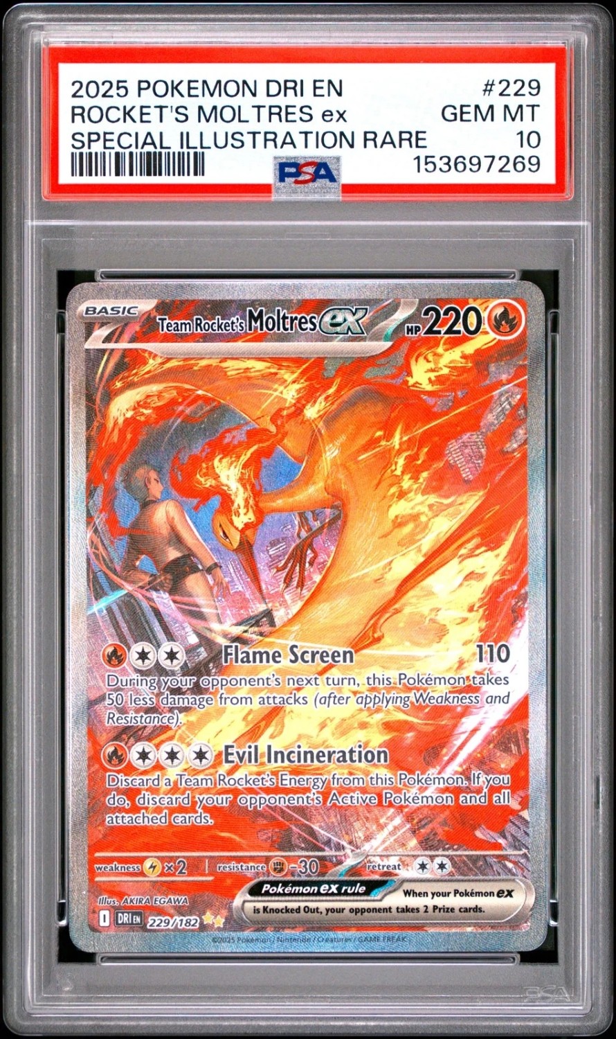 ROCKET'S MOLTRES ex