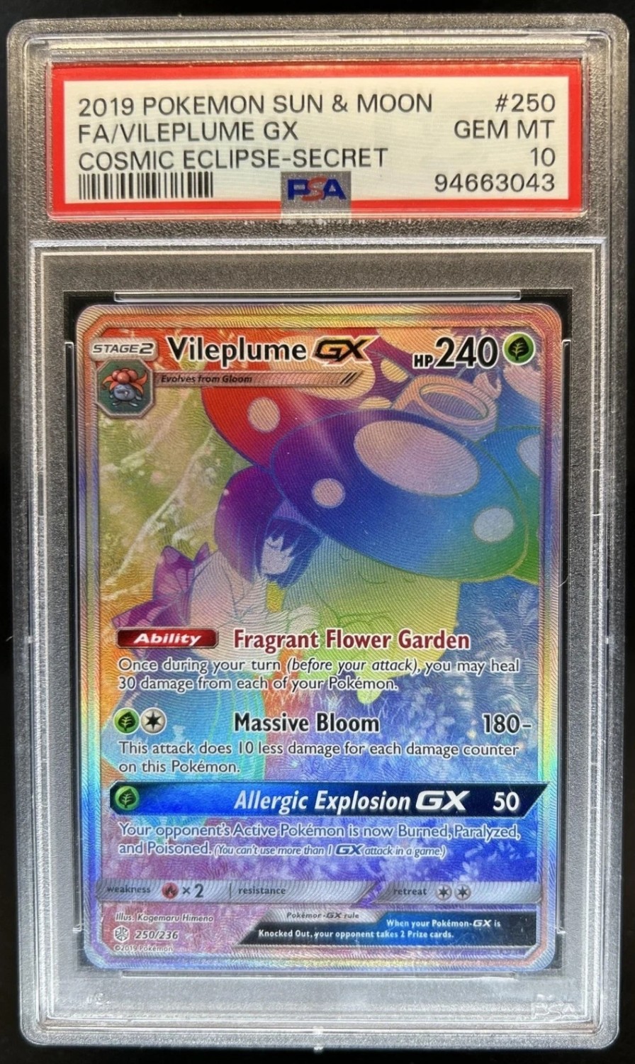 Vileplume GX