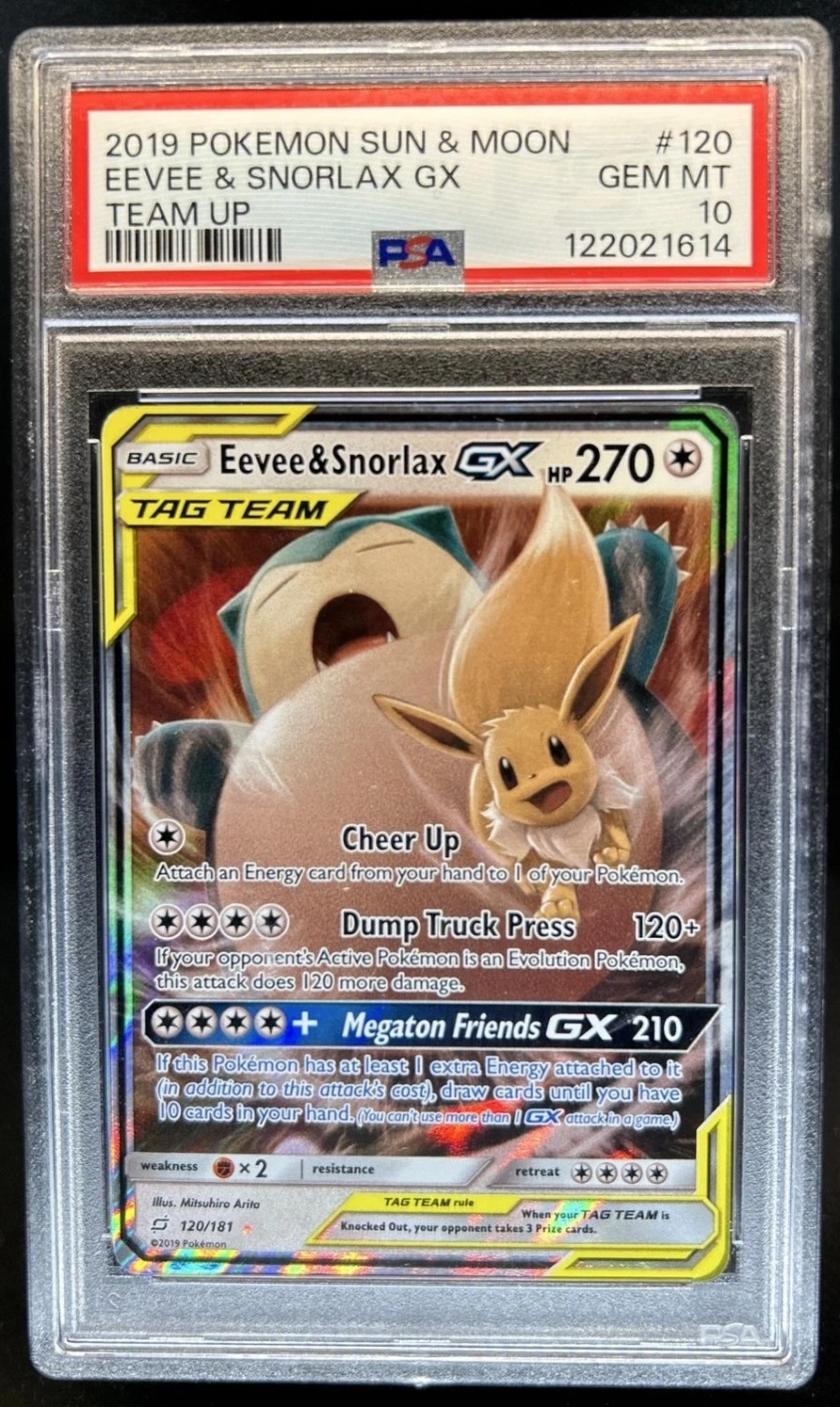 Eevee & Snorlax GX