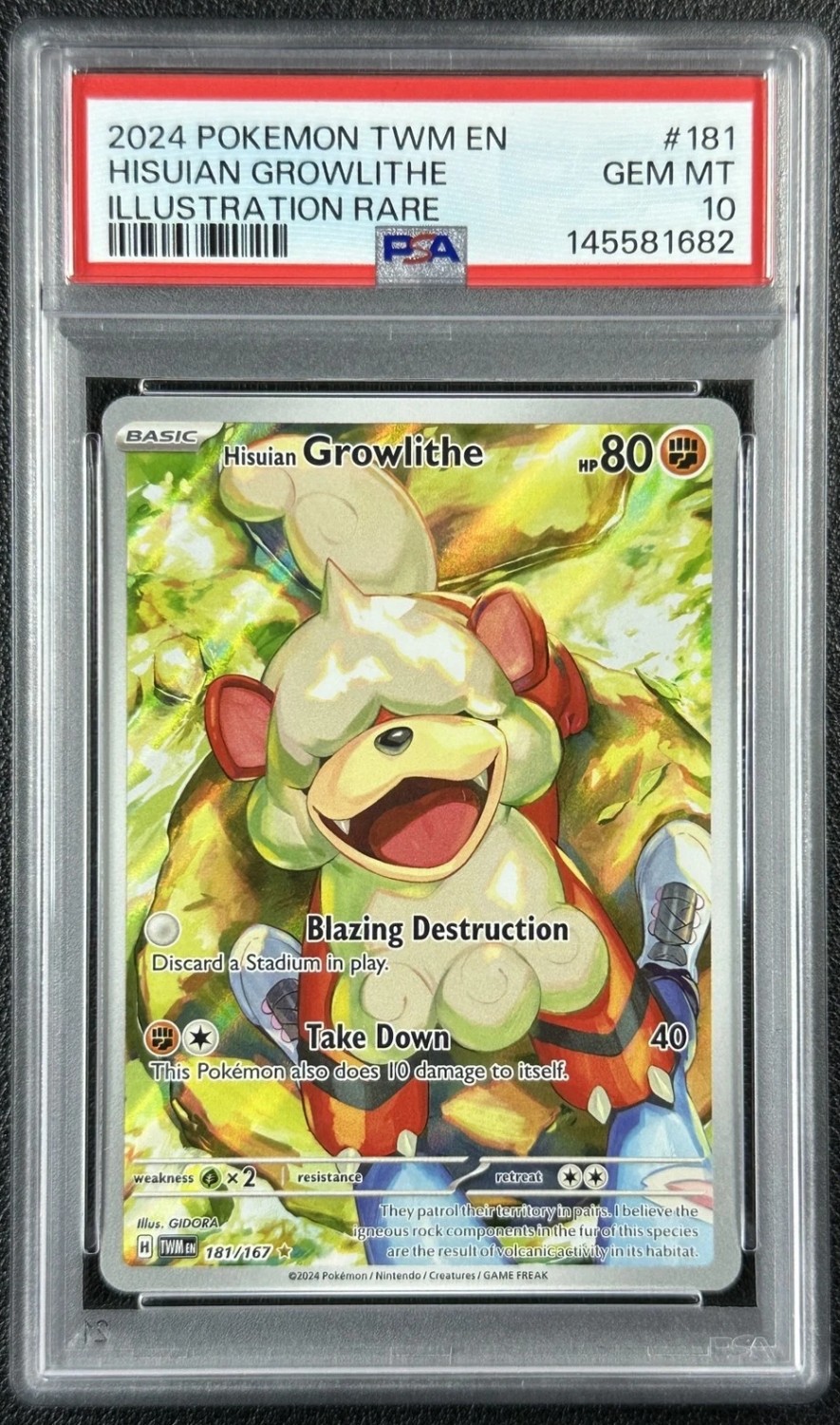 Hisuian Growlithe
