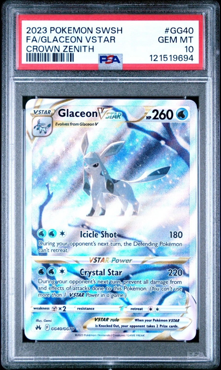 Glaceon VSTAR