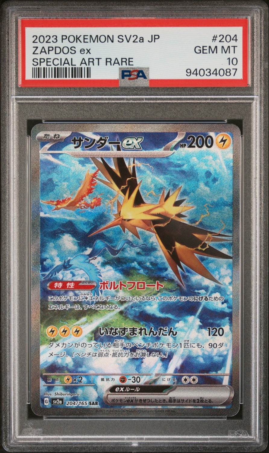 ZAPDOS ex