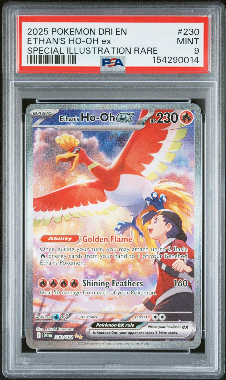 ETHAN'S HO-OH ex