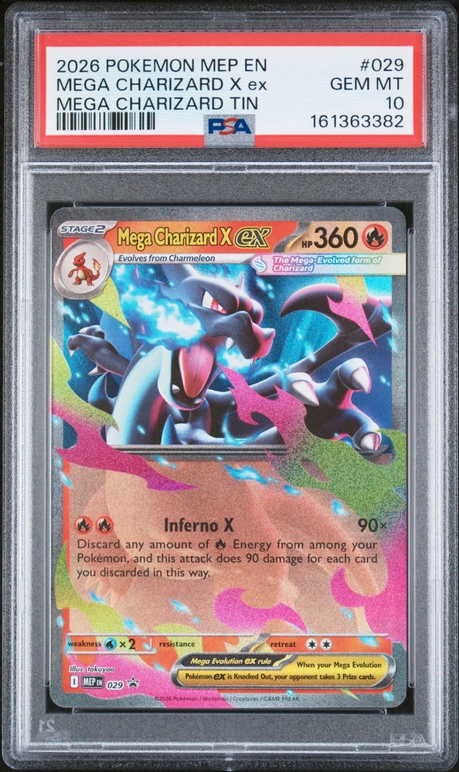 MEGA CHARIZARD X ex
