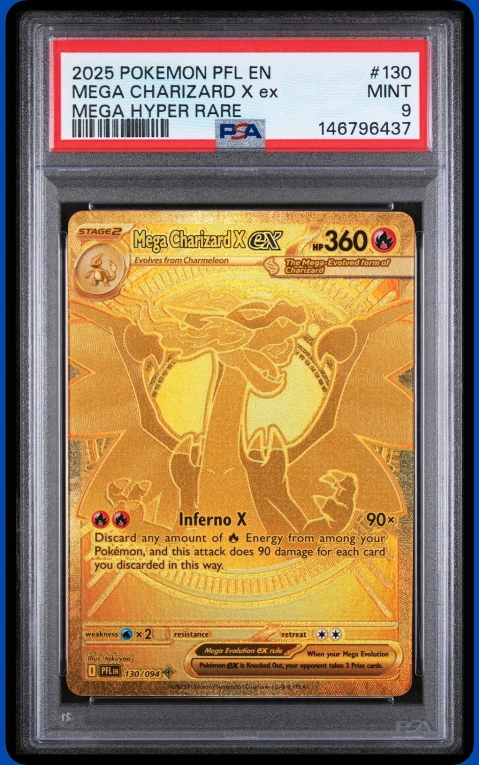 MEGA CHARIZARD X ex