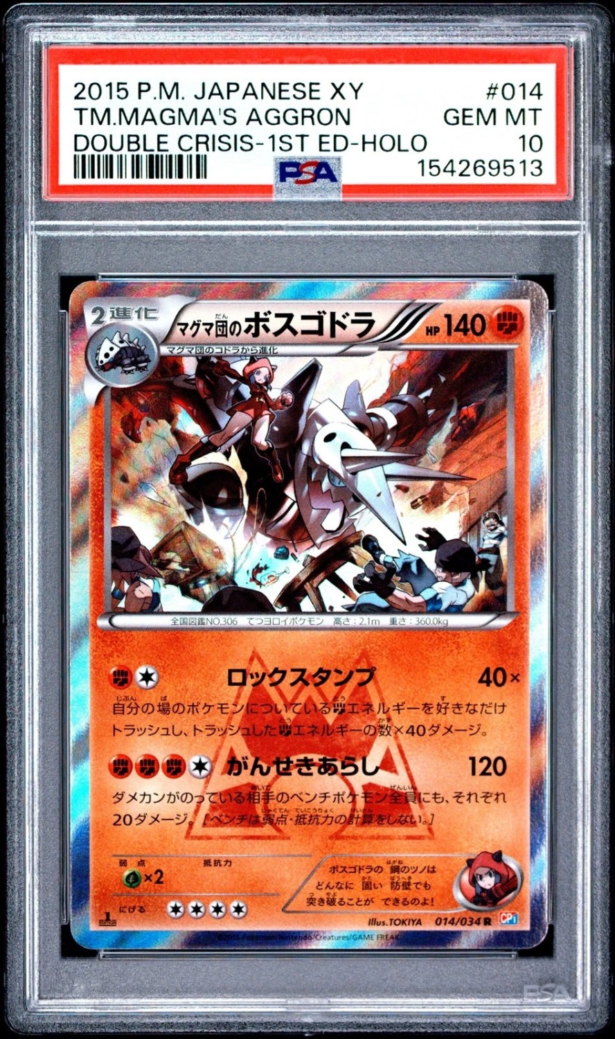 Team Magma's Aggron