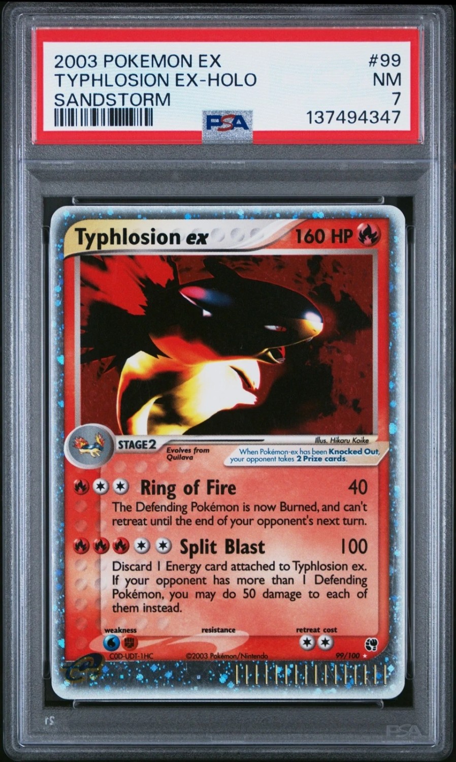 Typhlosion EX