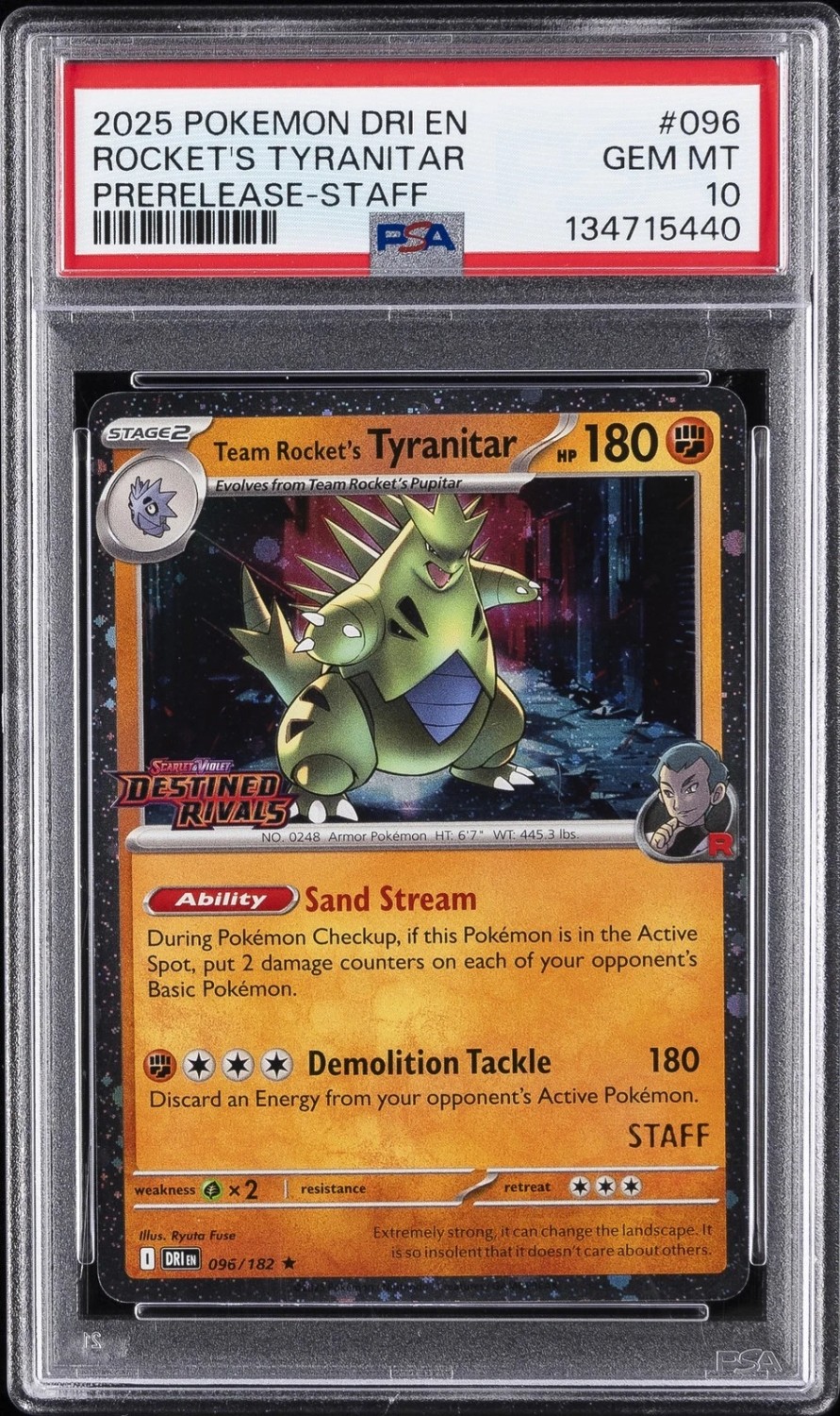 Rocket's Tyranitar