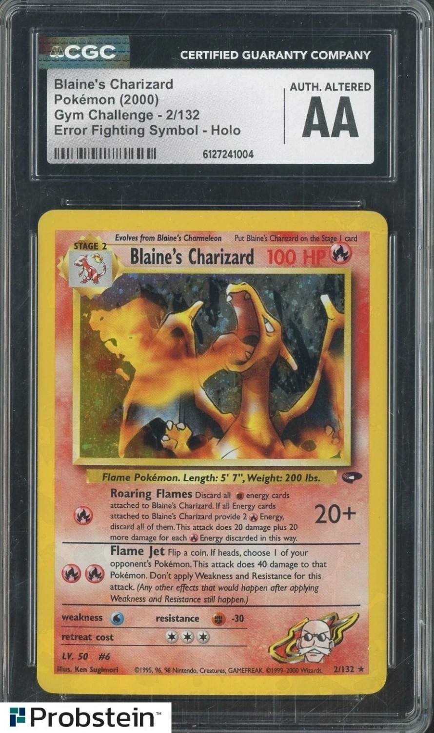 Blaine's Charizard