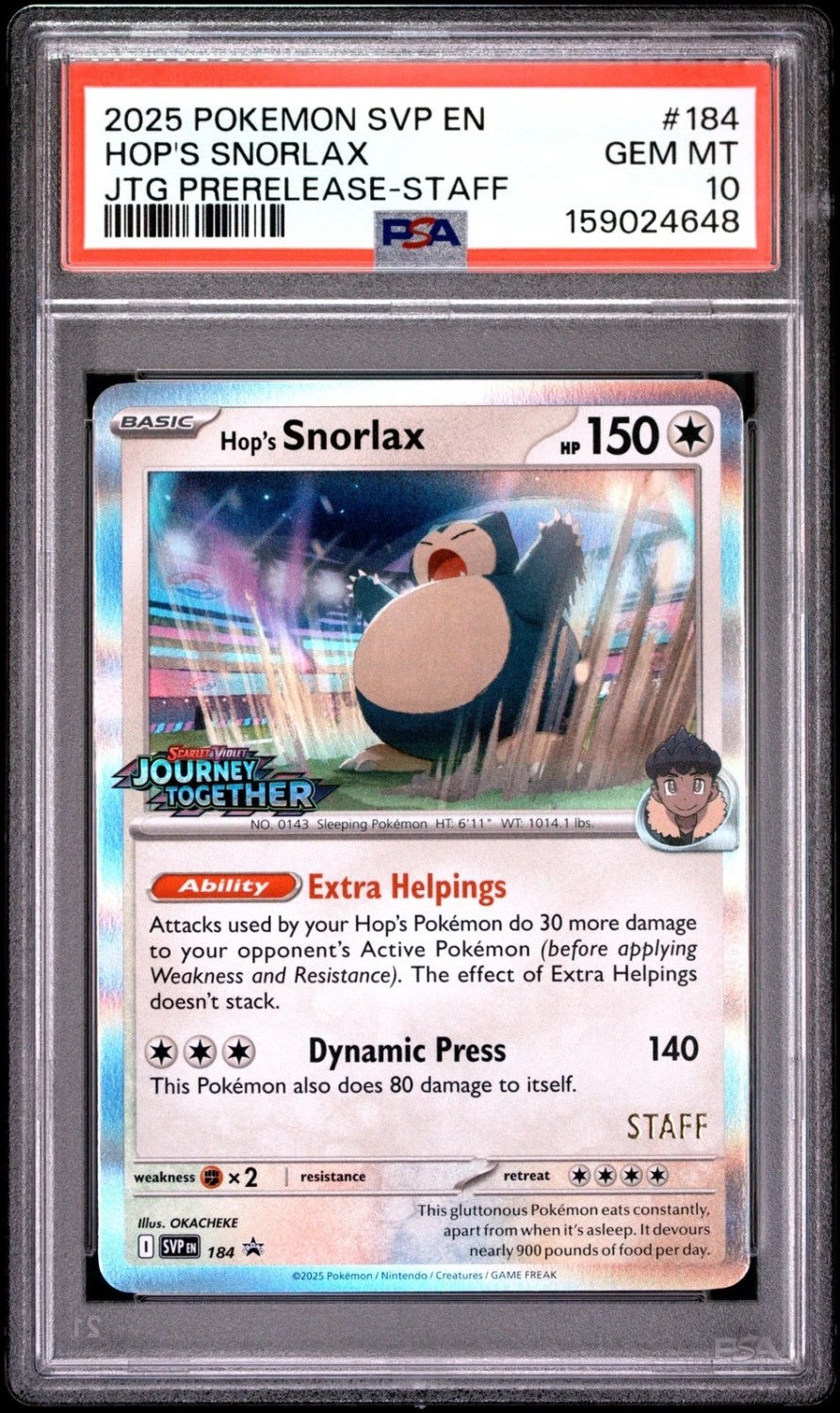 HOP'S SNORLAX