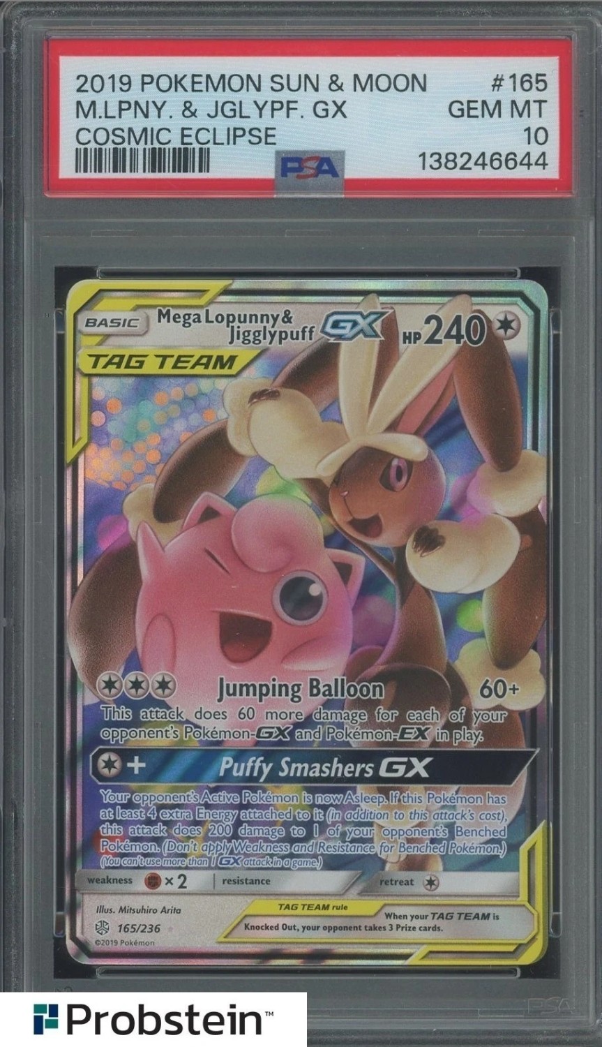 Mega Lopunny & Jigglypuff GX