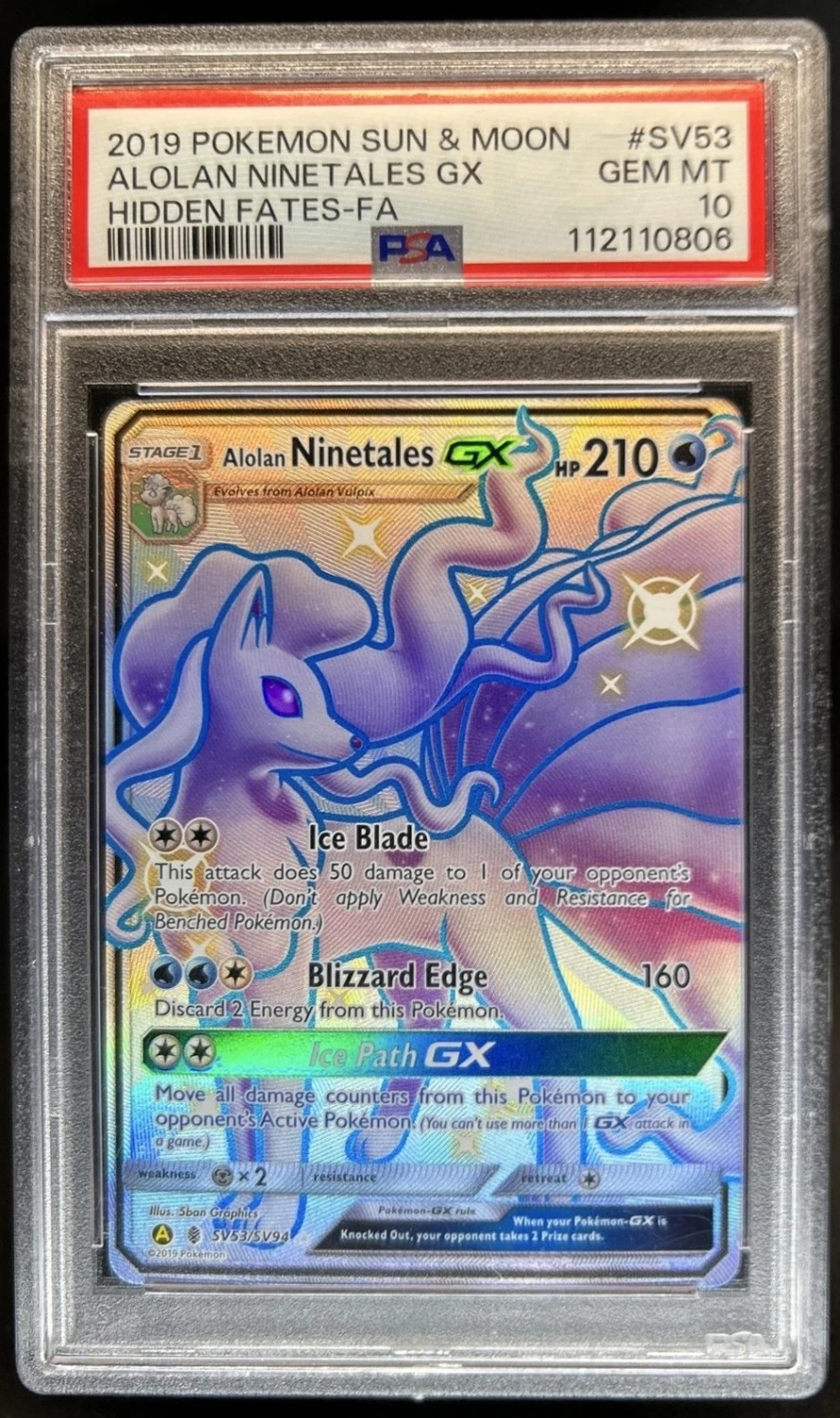 Alolan Ninetales GX