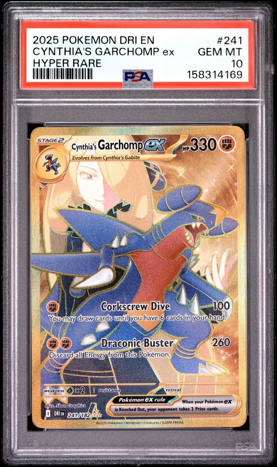 CYNTHIA'S GARCHOMP ex
