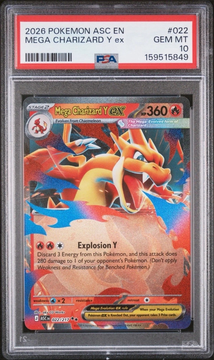 MEGA CHARIZARD Y ex