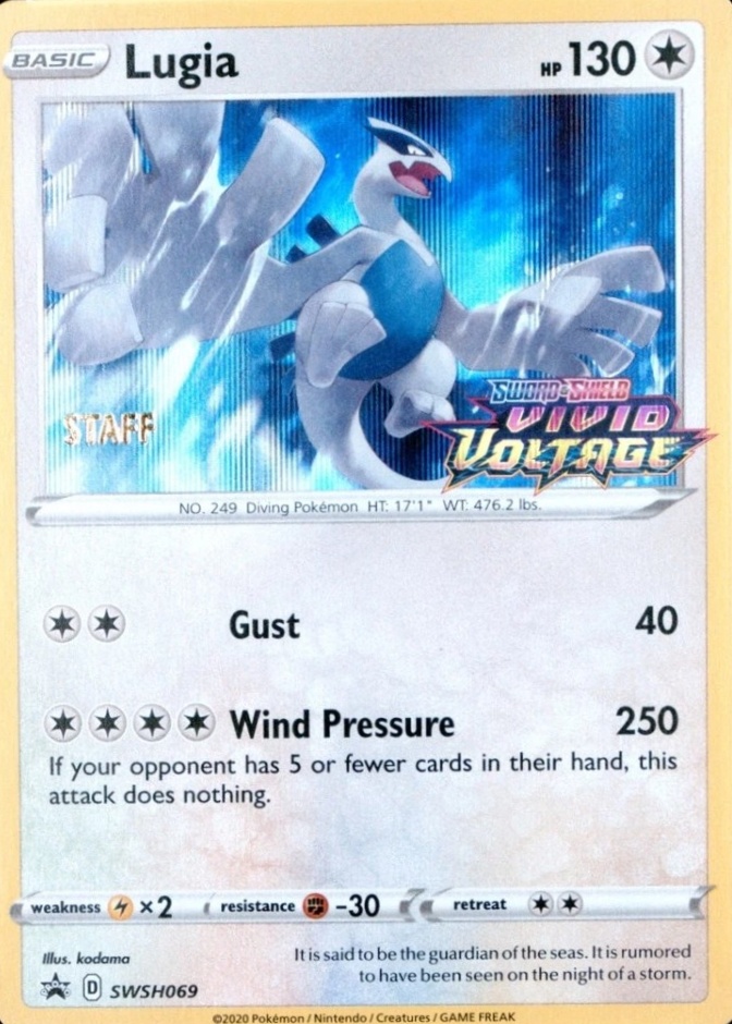 Holo · Prerelease · Staff