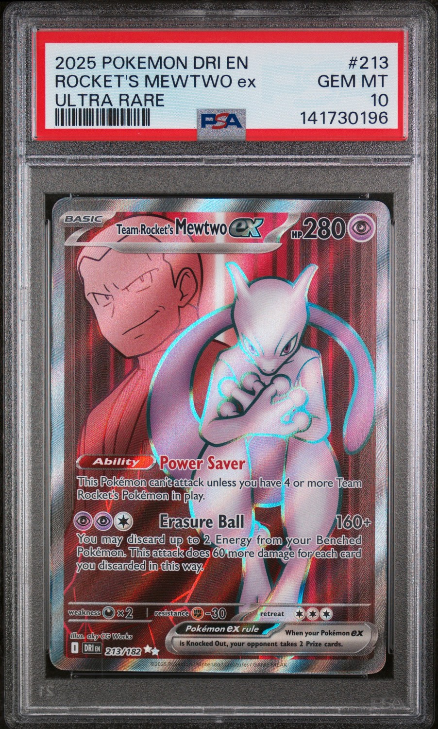 ROCKET'S MEWTWO ex