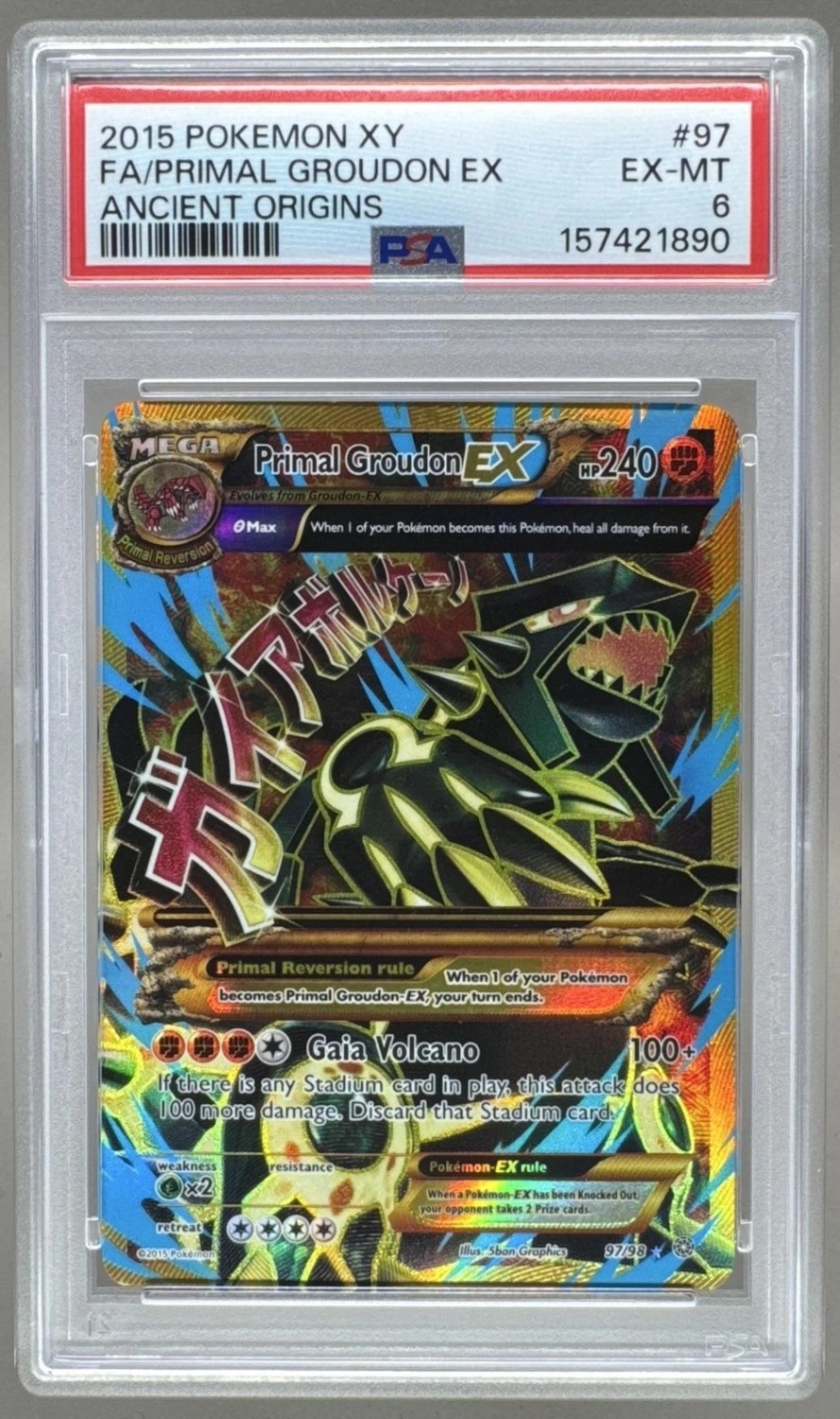Primal Groudon EX