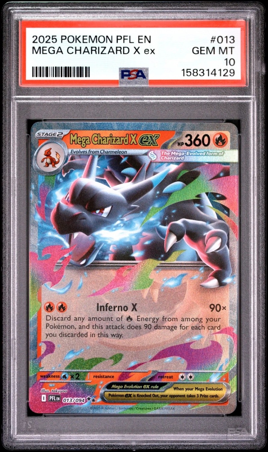 MEGA CHARIZARD X ex