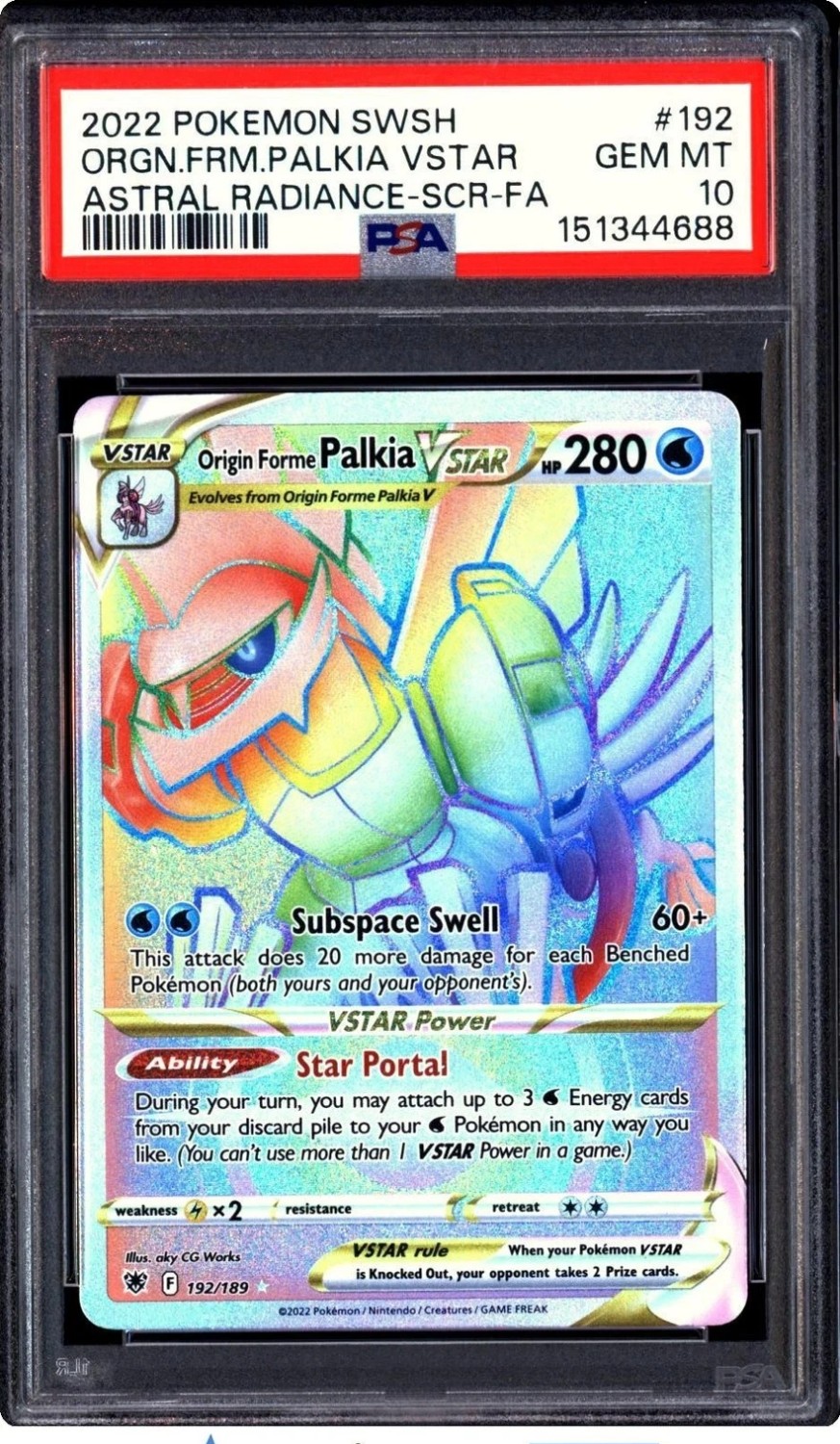 Organic Form Palkia VSTAR