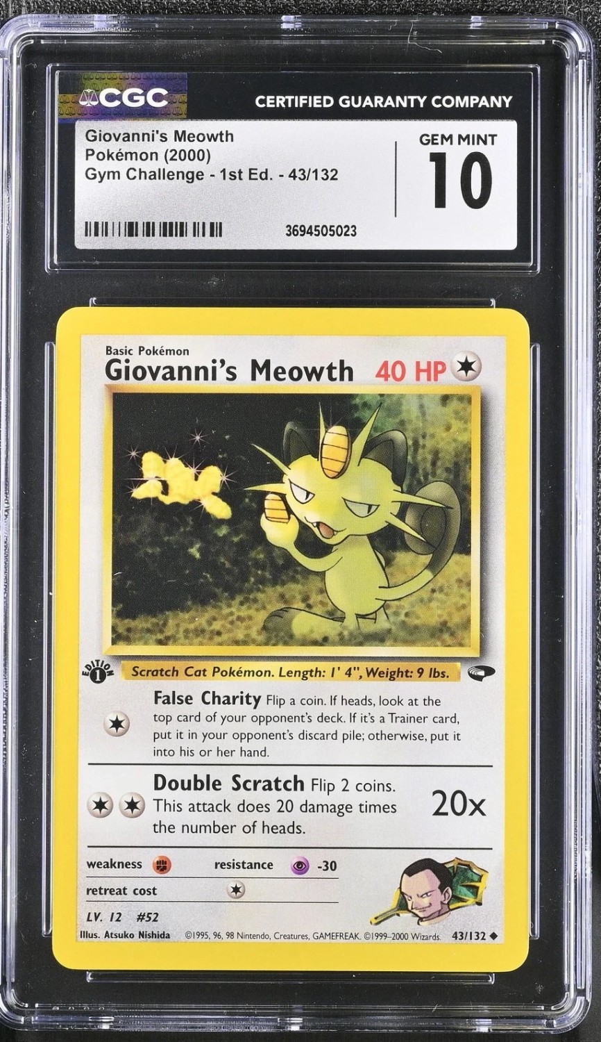 Giovanni's Meowth