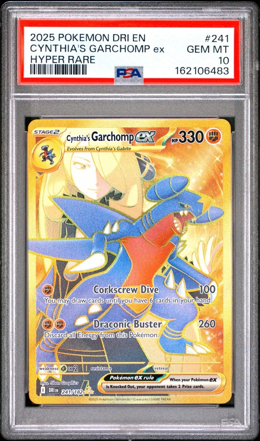 CYNTHIA'S GARCHOMP ex