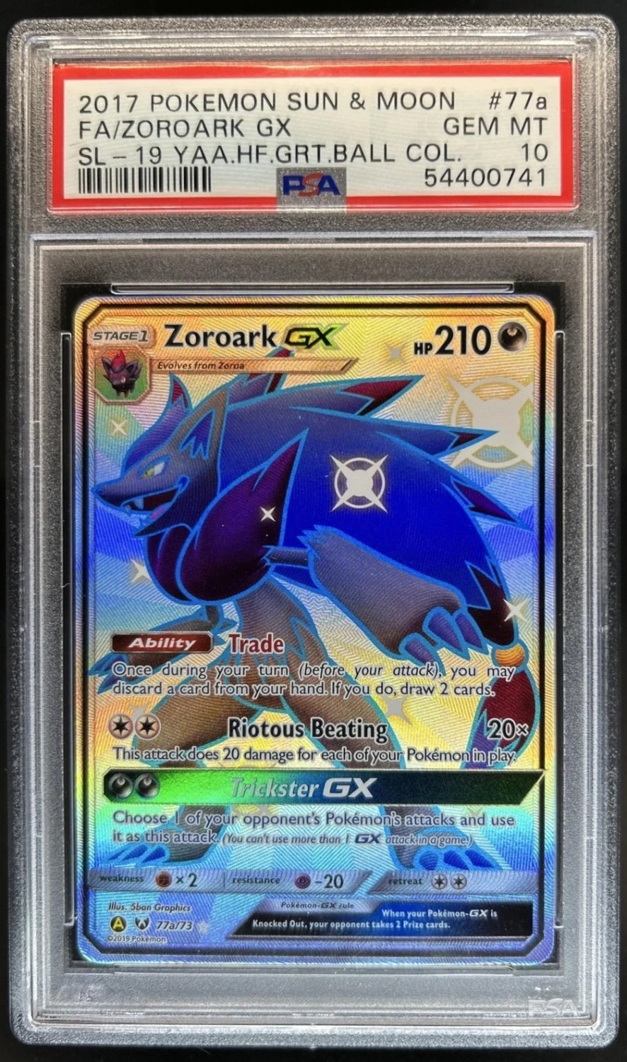 FA/ZOROARK GX