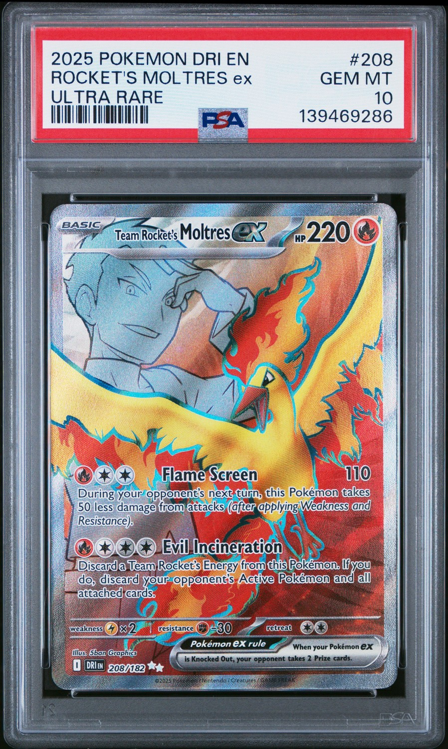 ROCKET'S MOLTRES ex
