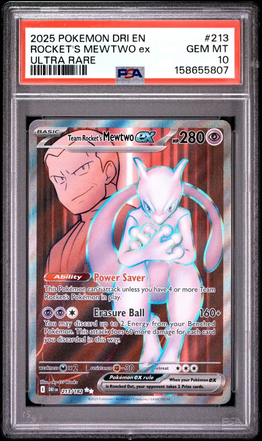 ROCKET'S MEWTWO ex