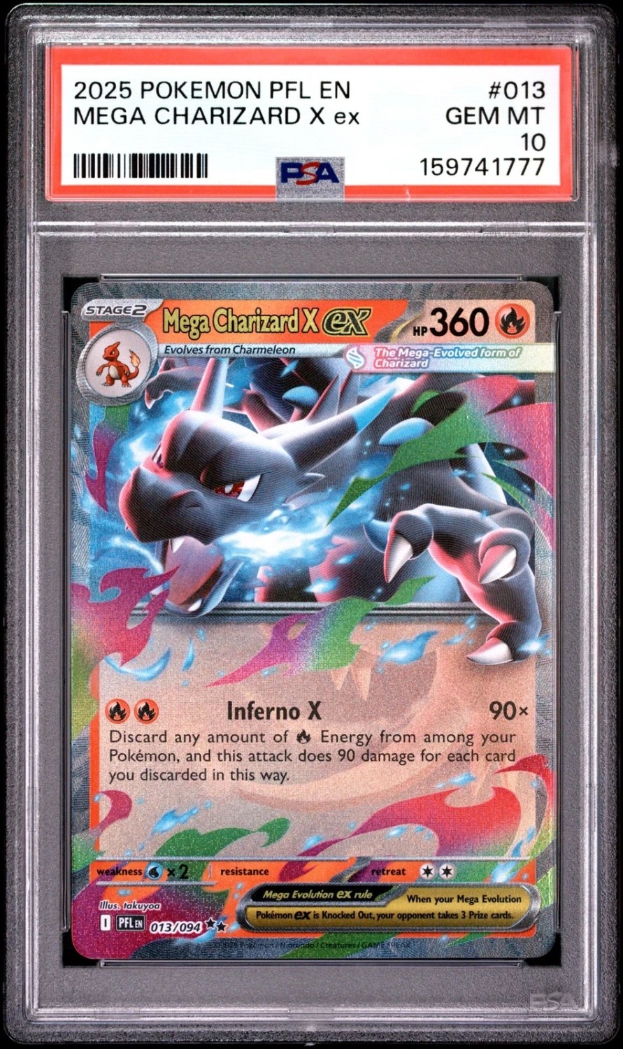 MEGA CHARIZARD X ex
