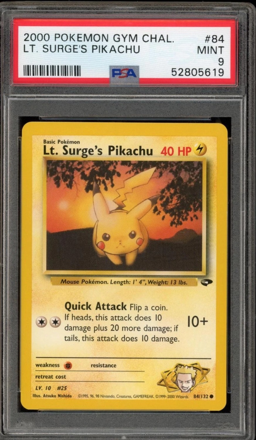 Lt. Surge's Pikachu