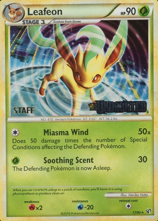 Holo · Prerelease · Staff