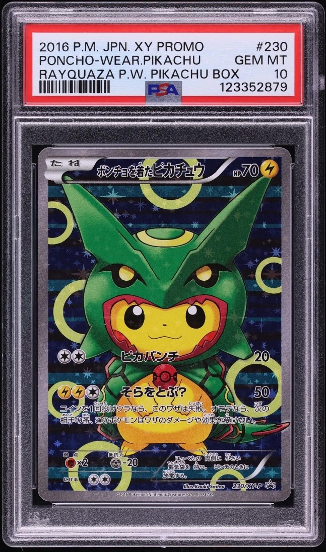 Poncho-Wearing Pikachu