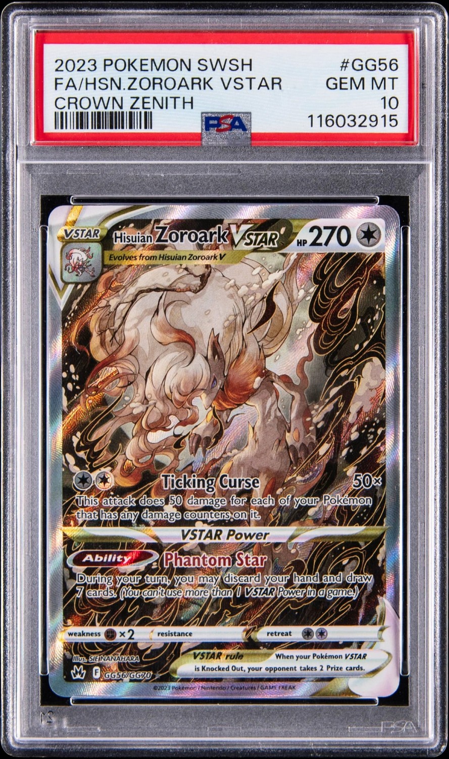 Hisuian Zoroark VSTAR