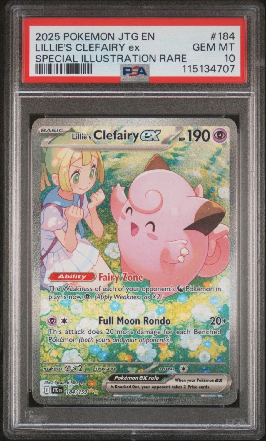 LILLIE'S CLEFAIRY ex