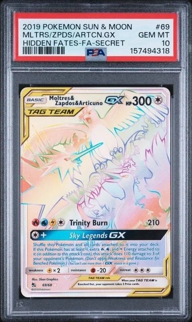 Moltres & Zapdos & Articuno GX