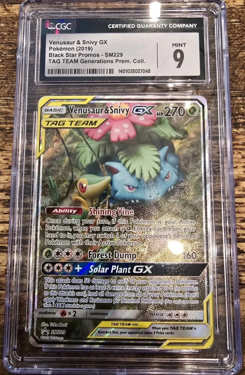Venusaur & Snivy GX