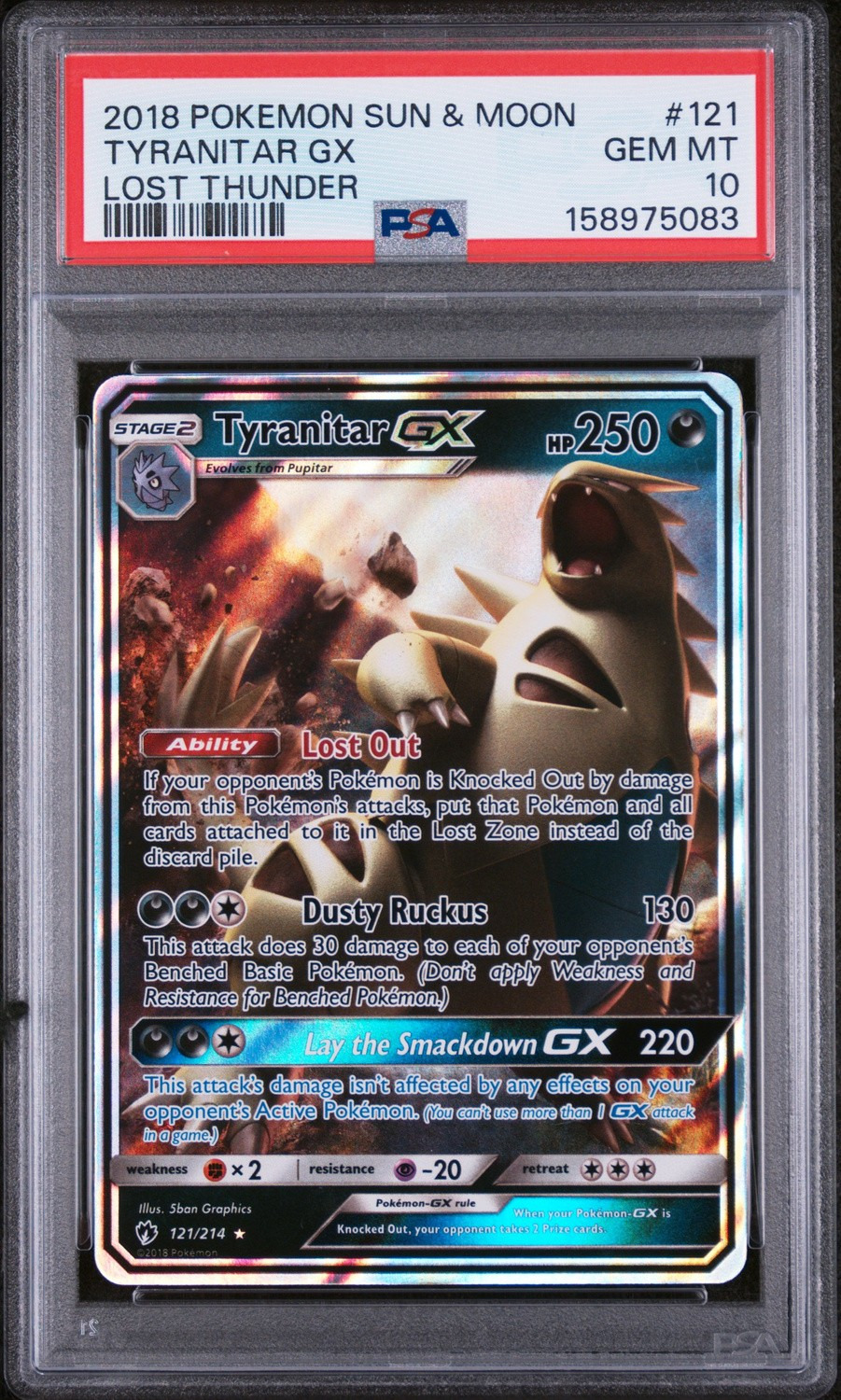 Tyranitar GX