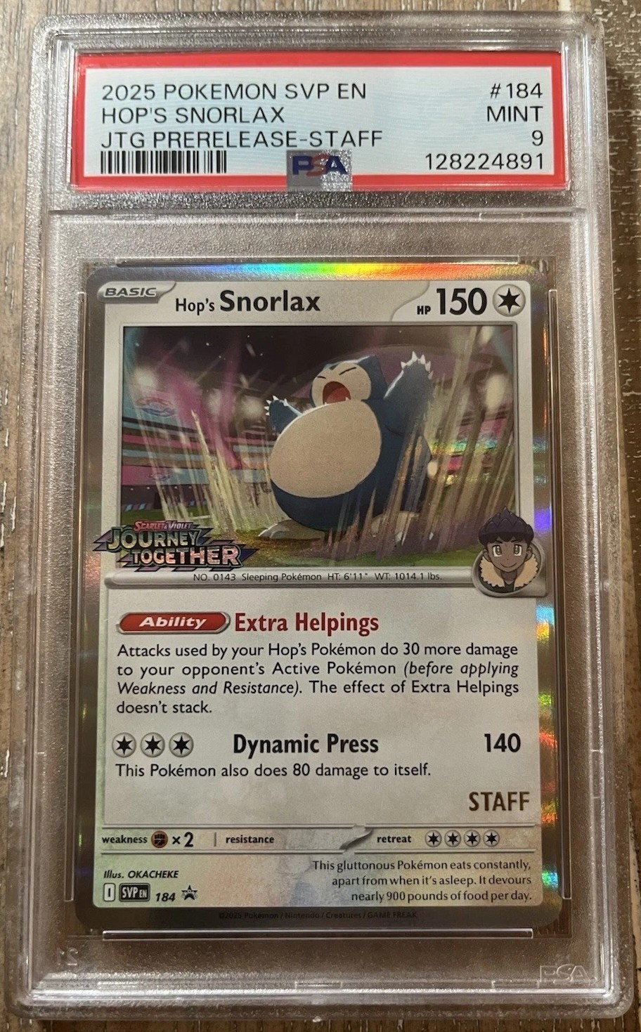 Hop's Snorlax