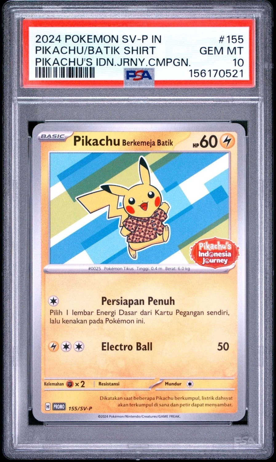 Pikachu/Batik Shirt