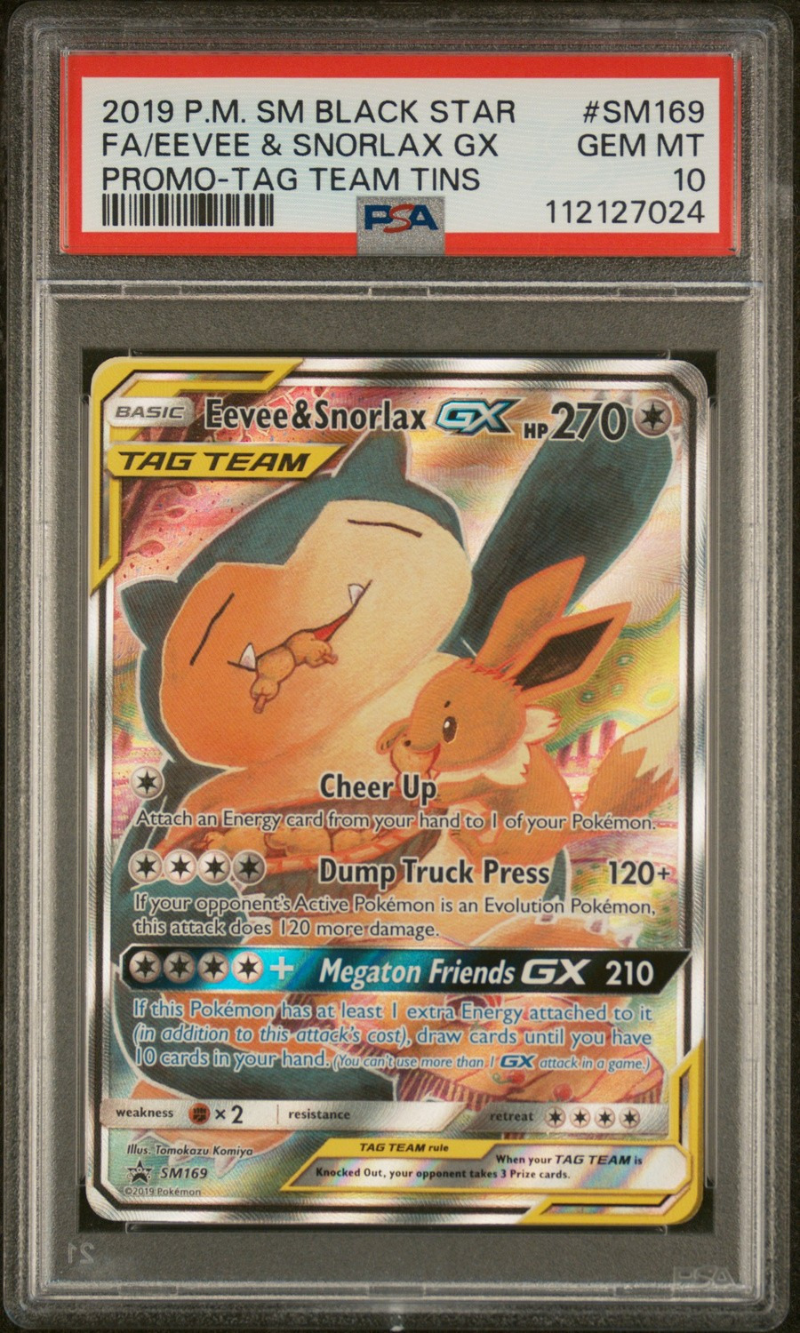 Eevee & Snorlax GX