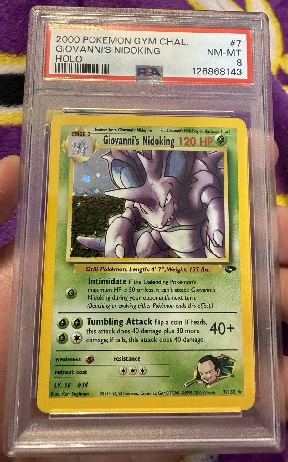 Giovanni's Nidoking