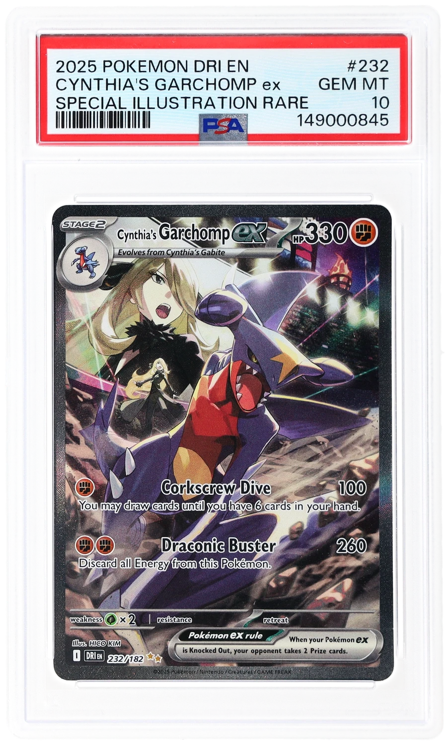 CYNTHIA'S GARCHOMP ex