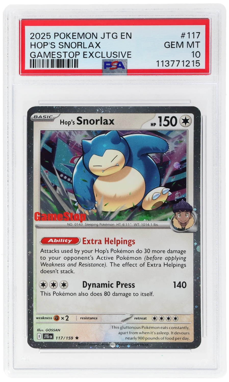 HOP'S SNORLAX
