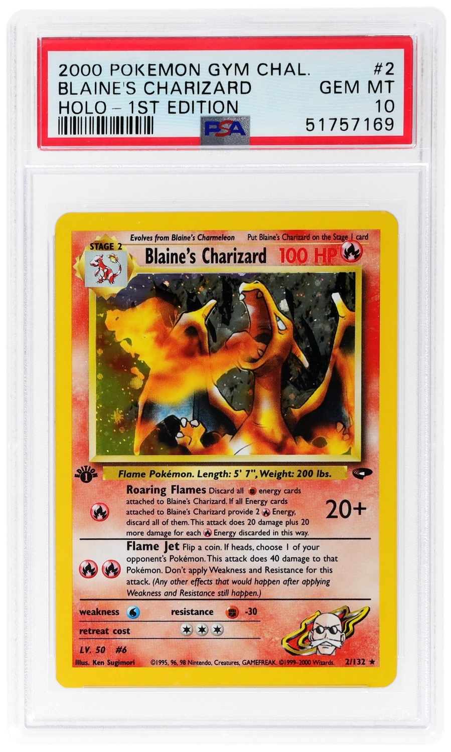 Blaine's Charizard