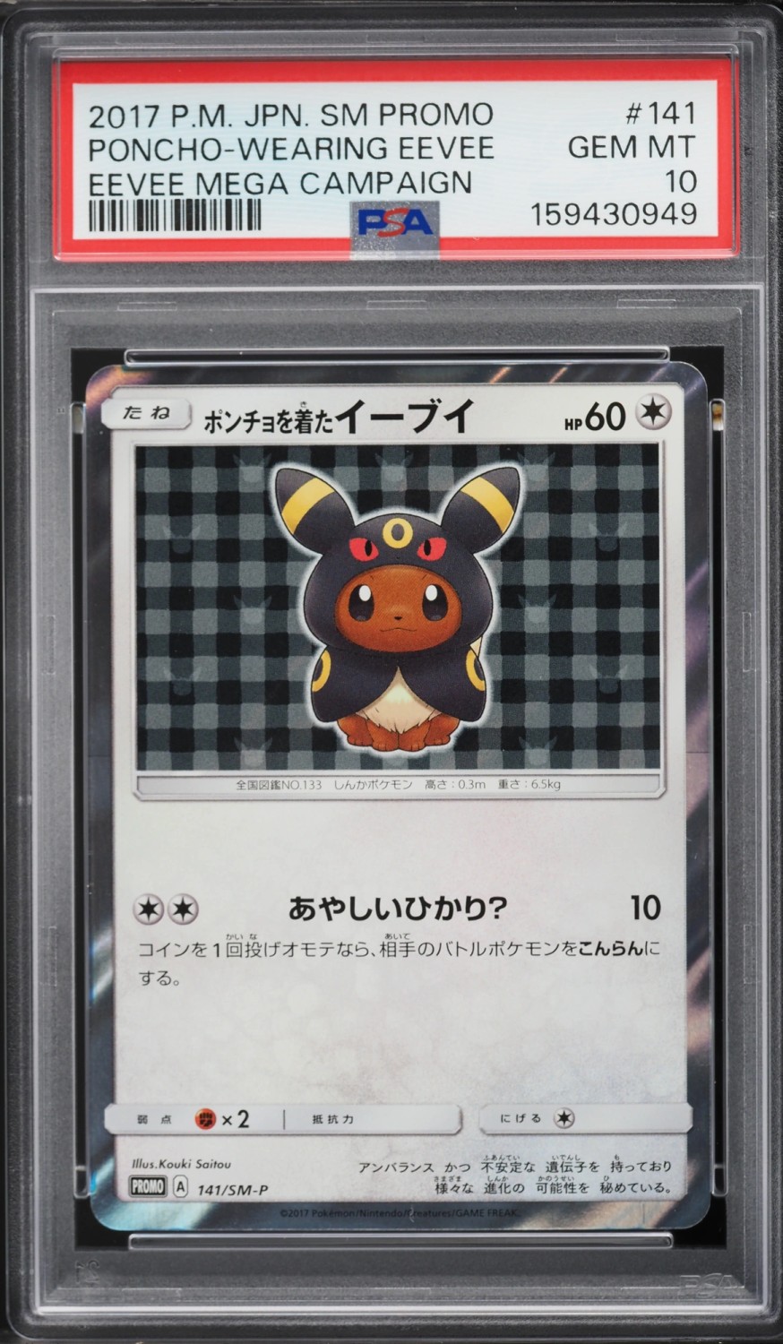 Poncho-Wearing Eevee