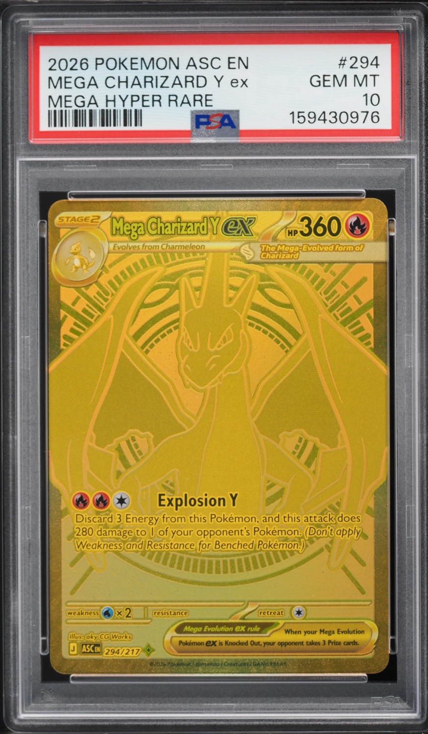 MEGA CHARIZARD Y ex
