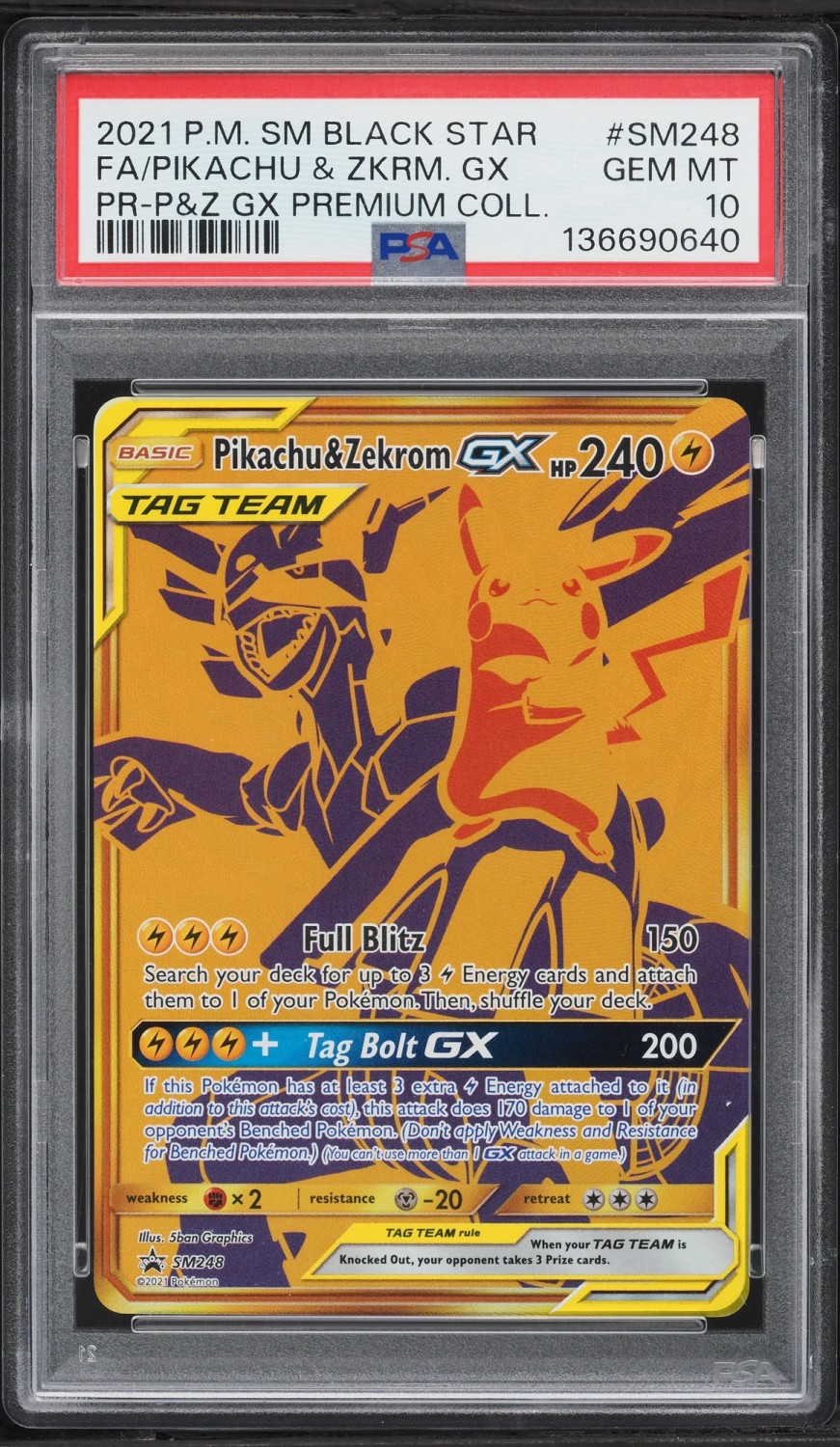 Pikachu & Zekrom GX