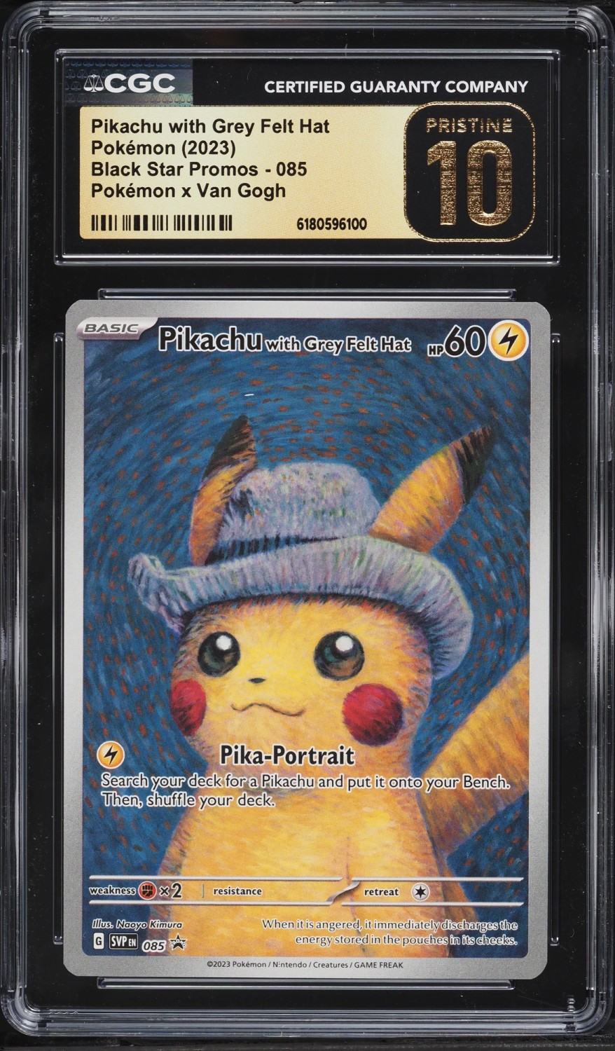 Pikachu/Grey Felt Hat