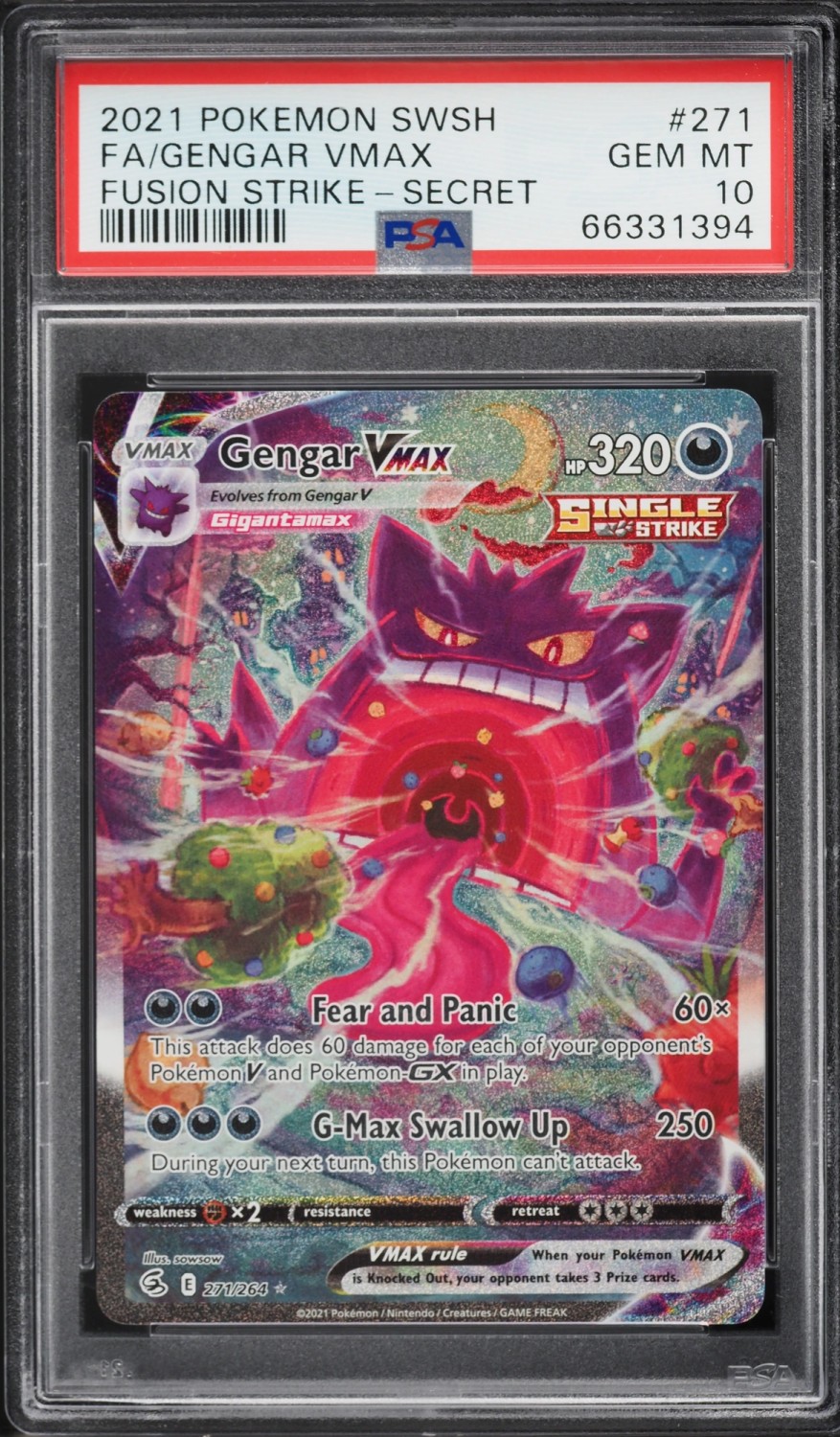 FA/GENGAR VMAX