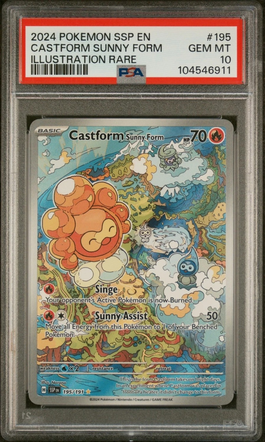 Castform Sunny Form